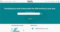 Desktop Screenshot of democraticdashboard.com